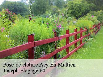 Pose de cloture acy-en-multien-60620 Joseph Elagage 60