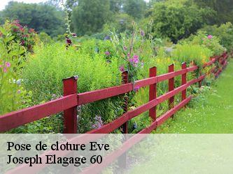 Pose de cloture  eve-60330 Joseph Elagage 60