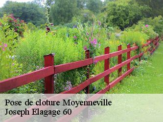 Pose de cloture moyenneville-60190 Joseph Elagage 60