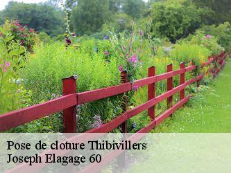 Pose de cloture thibivillers-60240 Joseph Elagage 60