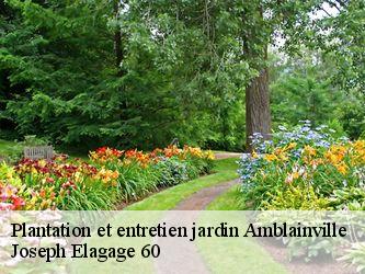 Plantation et entretien jardin  amblainville-60110 Joseph Elagage 60