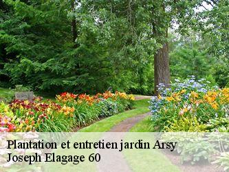 Plantation et entretien jardin  arsy-60190 Joseph Elagage 60